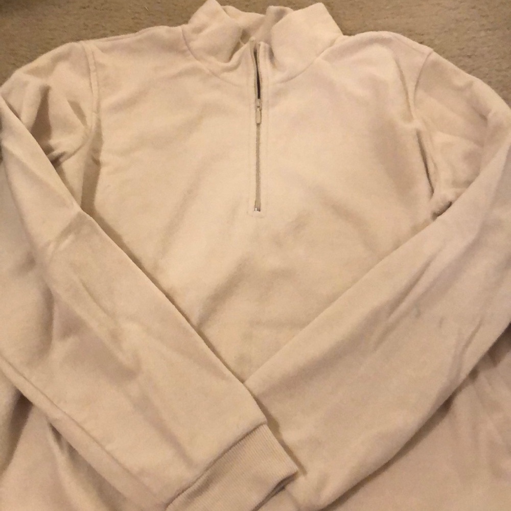 Quarter Zip fleece pullover